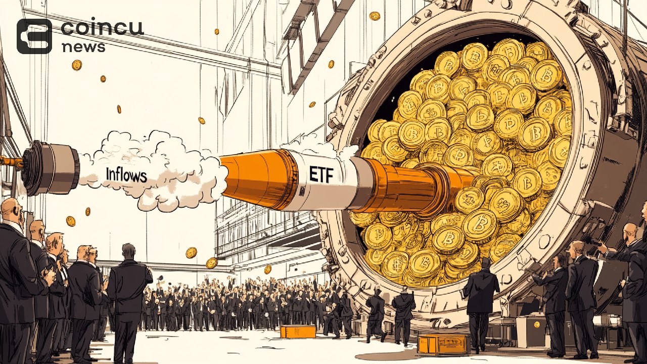 Bitcoin Spot ETF Inflows Hit $341M as BlackRock Leads