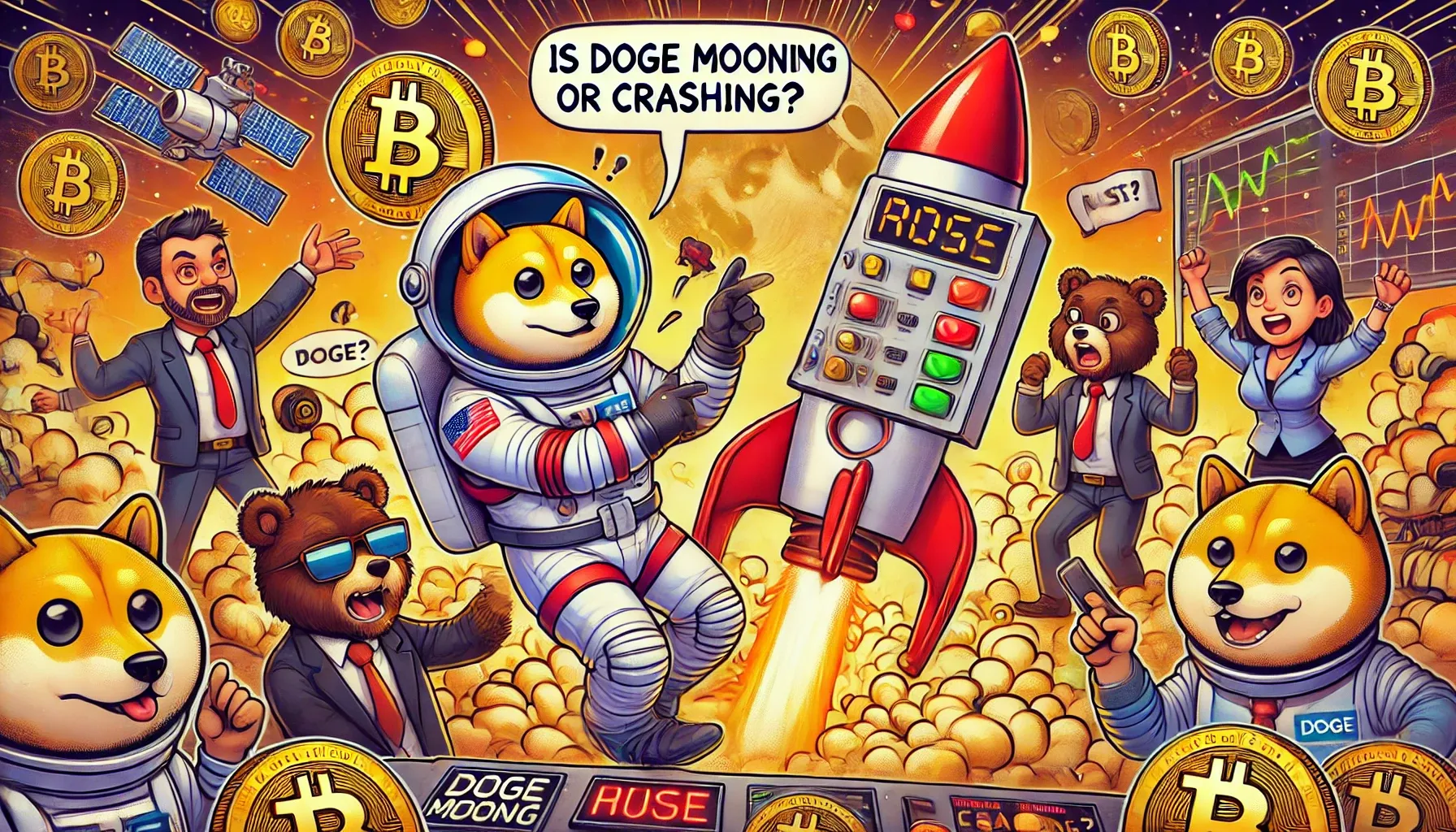 Kann Dogecoin (DOGE) sich erholen oder geht es weiter bergab?