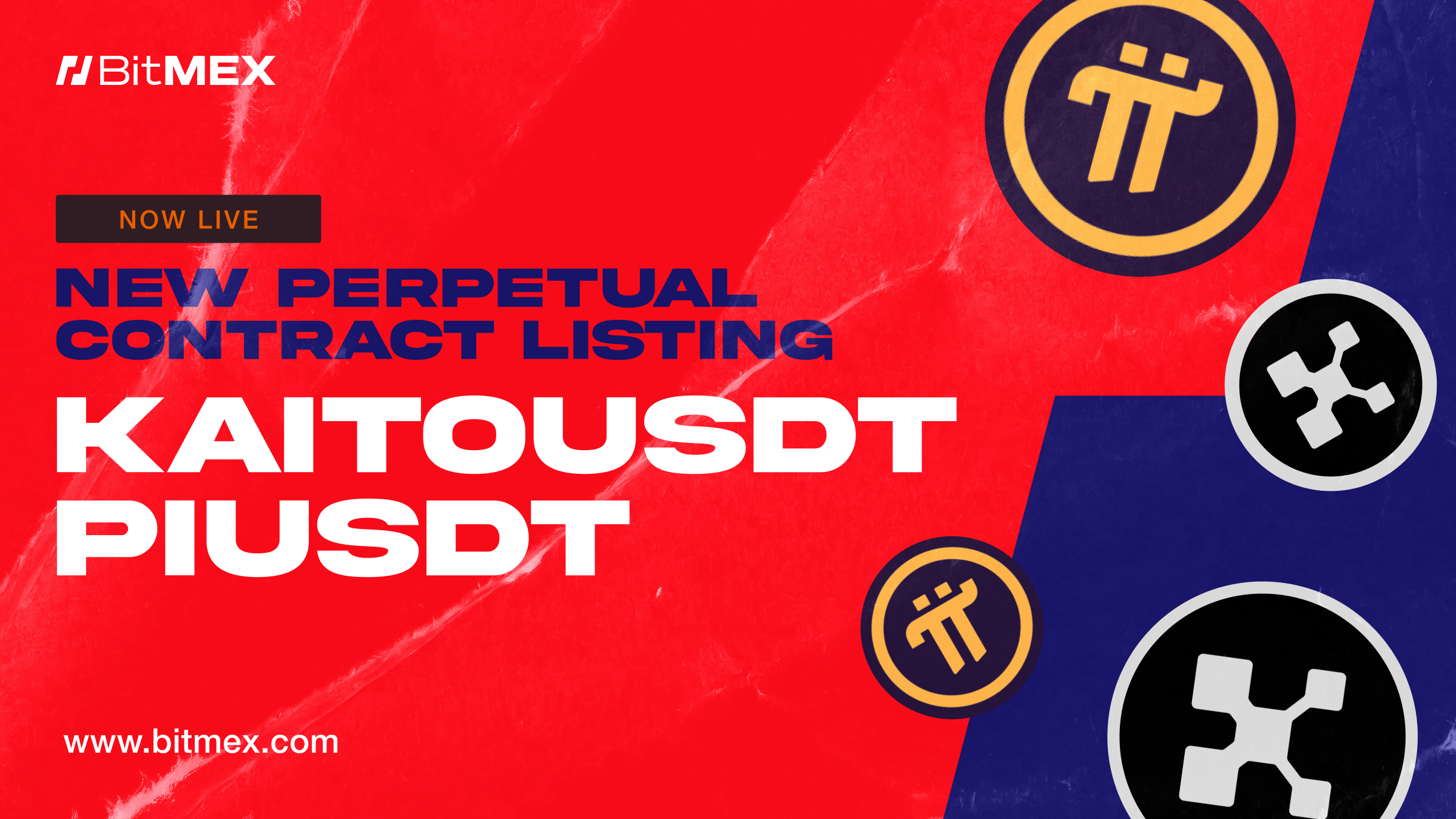 Now Live: KAITOUSDT and PIUSDT Perpetual Swap Listings With Up to 50x Leverage  | BitMEX Blog