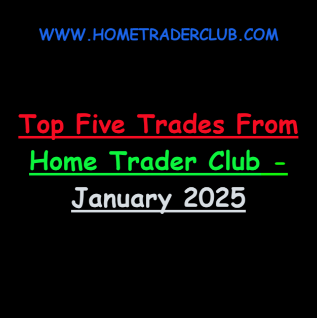 Top Five Trades From Home Trader Club – January 2025