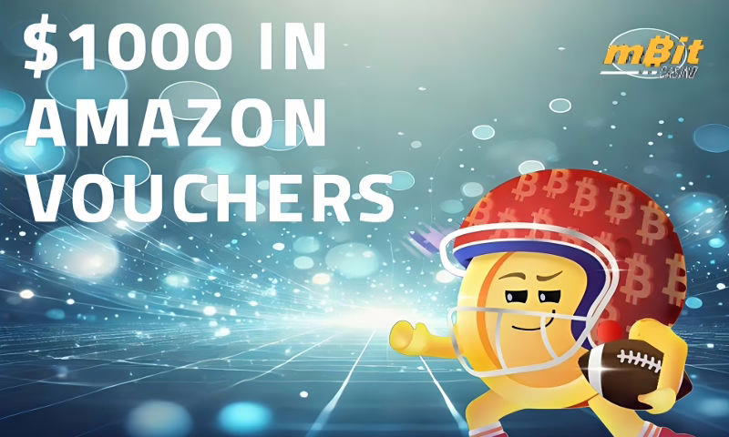 Win a $100 Amazon Voucher with mBit’s "Big Game" Promo | BitcoinChaser