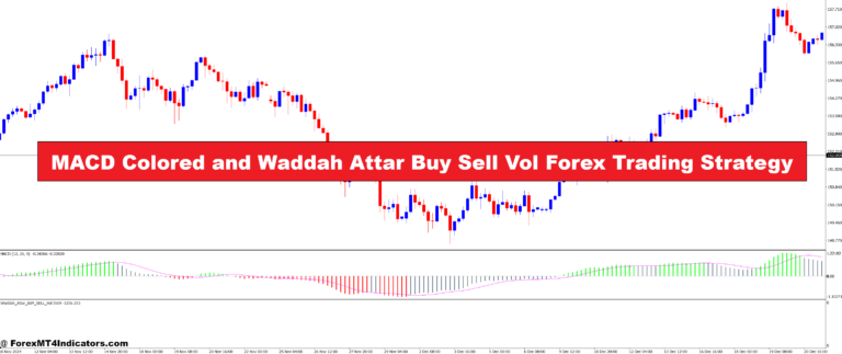 MACD Colored and Waddah Attar Buy Sell Vol Forex Trading Strategy