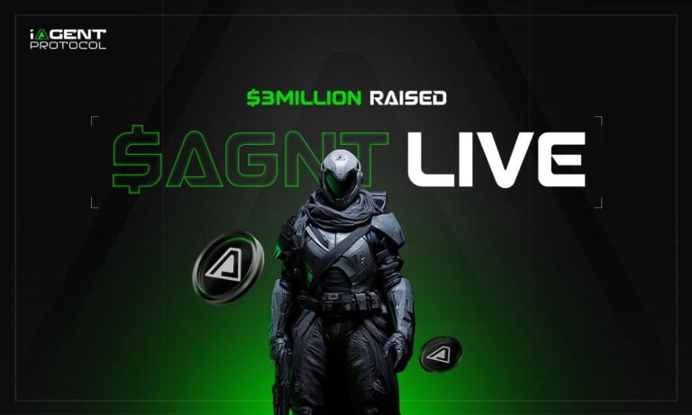 iAgent Secures $3M, Launches $AGNT, and will Introduce a New ERC-** Standard for AI Agents - Blockonomi