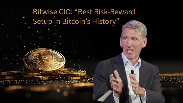 Risk Versus Reward Ratio For Bitcoin Never Better, Says Bitwise CIO
