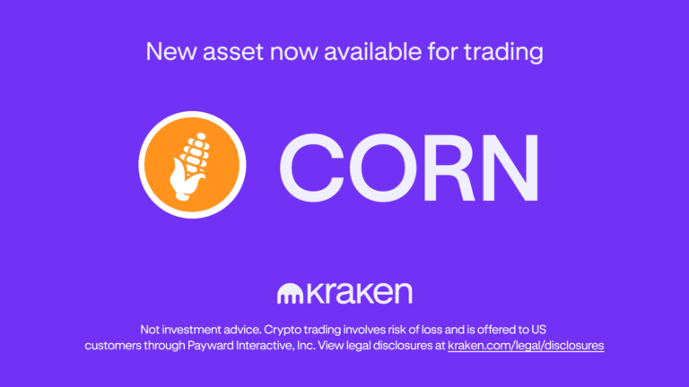 CORN is available for trading!
