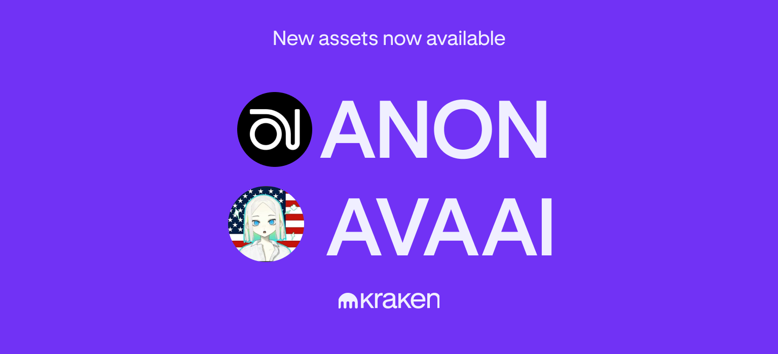 ANON and AVAAI are available for trading!
