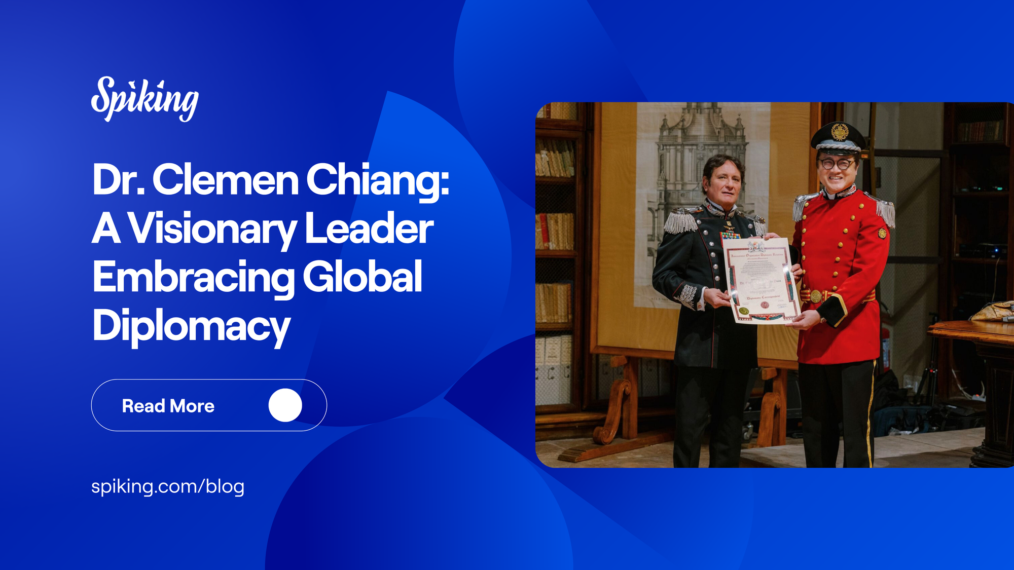 Dr. Clemen Chiang Appointed Correspondent Diplomat