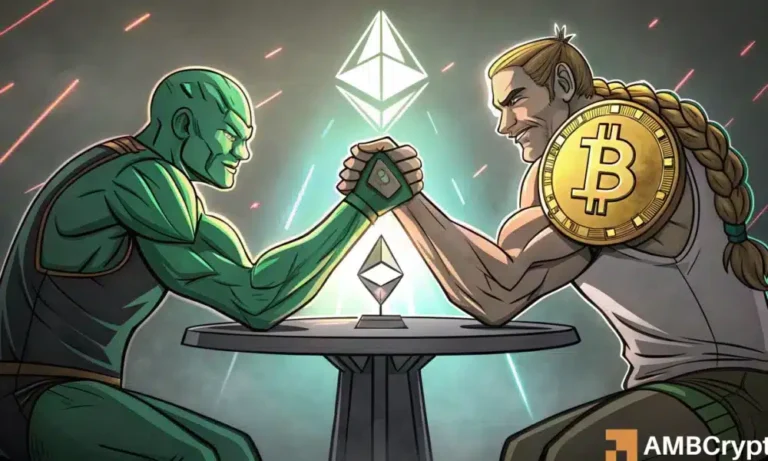 ETH vs BTC: Can Ethereum outpace Bitcoin in the next market rally?