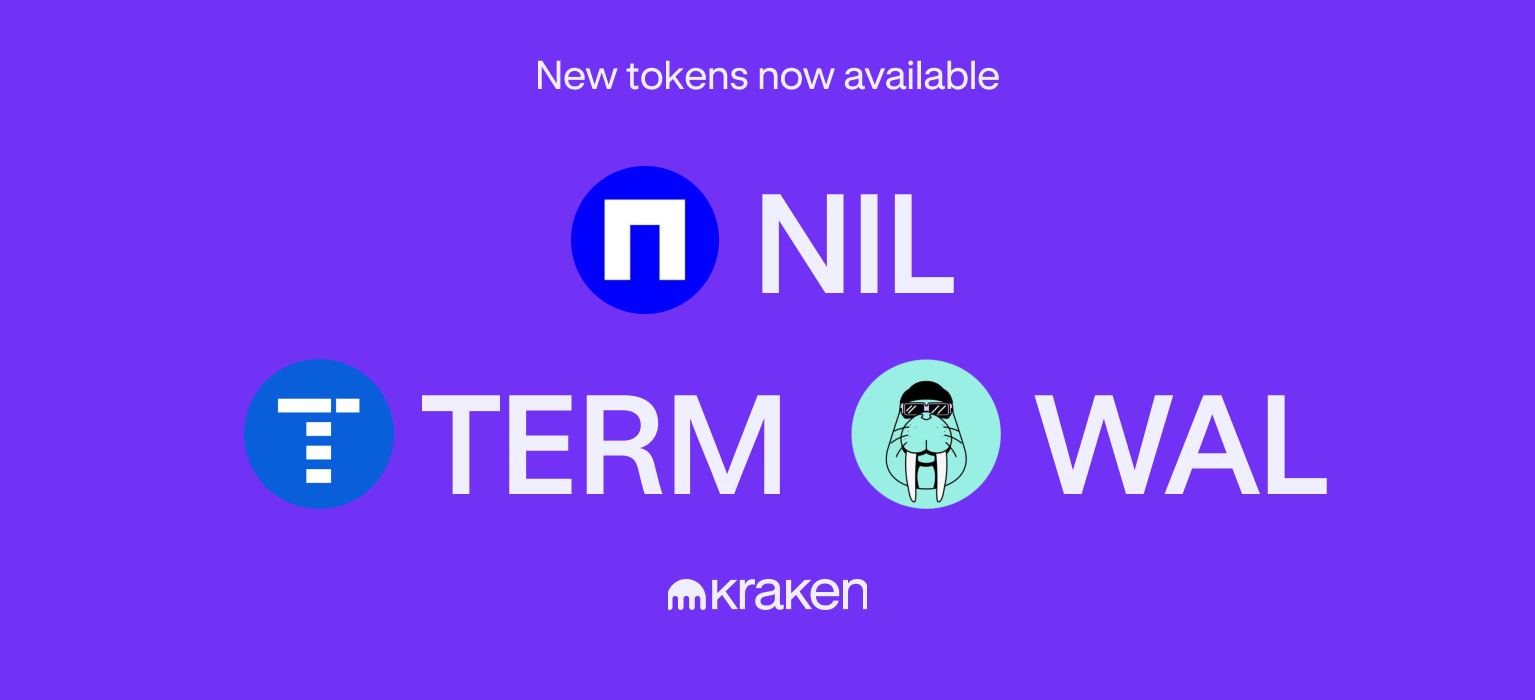 NIL, TERM and WAL are available for trading!