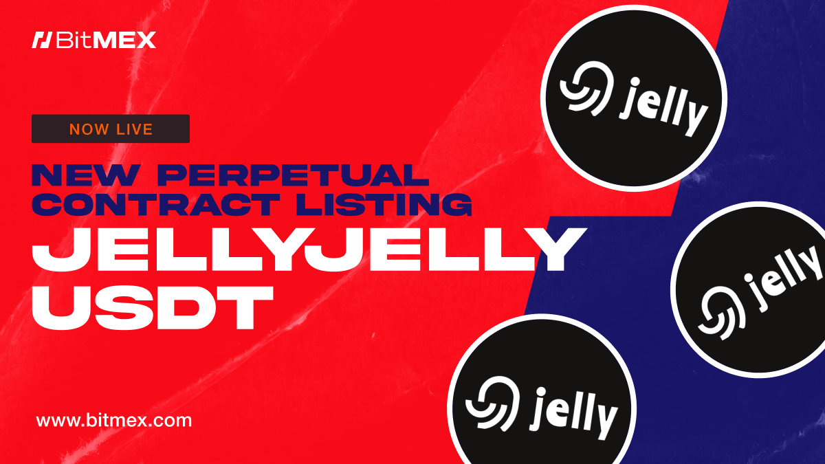 Now Live: JELLYJELLYUSDT Perpetual Swap Listings With Up to 25x Leverage | BitMEX Blog