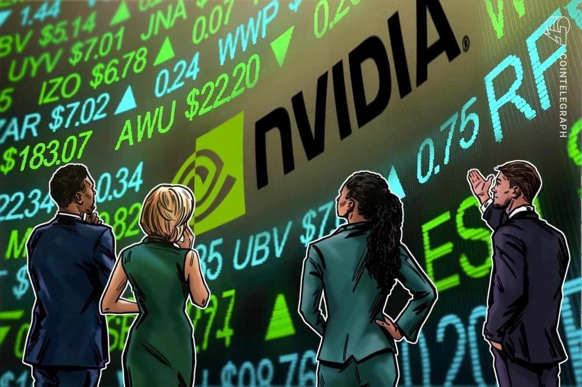 Nvidia's stock price forms 'death cross' — Will AI crypto tokens follow?