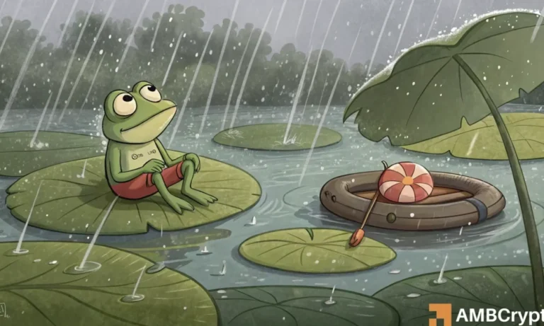 PEPE: Rejected at $0.00009 – Why the memecoin’s recovery looks unlikely