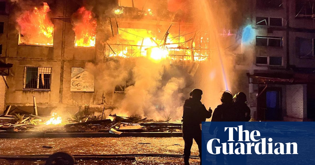 Russia launches devastating attack on Ukraine after Trump’s defence of Putin