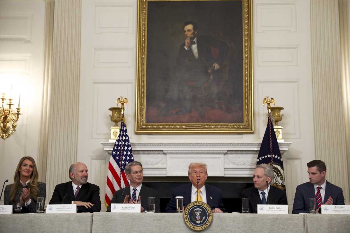 Trump tells crypto leaders at White House summit he's committed to helping their industry