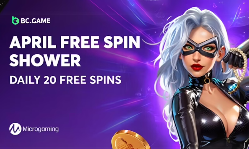 Claim Your Free Spins in the April Free Spin Shower at BC.Game! | BitcoinChaser