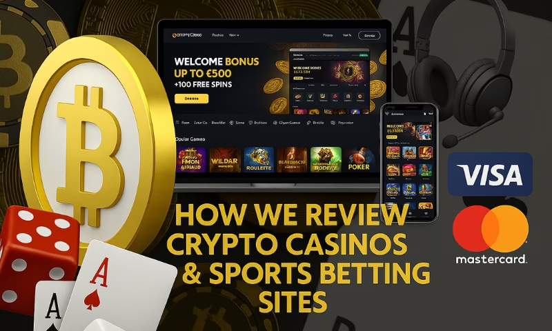 How We Review Crypto Casinos & Sports Betting Sites | BitcoinChaser
