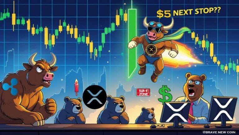XRP Price Prediction: Standard Chartered Sees $5 Target by 2025 as Ripple Rides Tokenization Wave