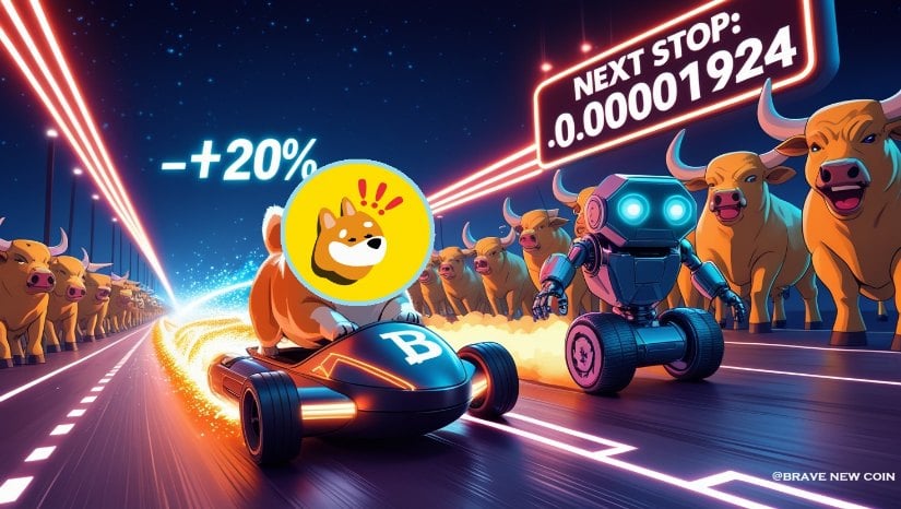 BONK Price Prediction: Memecoin Eyes 20% Rally Toward $0.00001924 as It Outpaces Solana