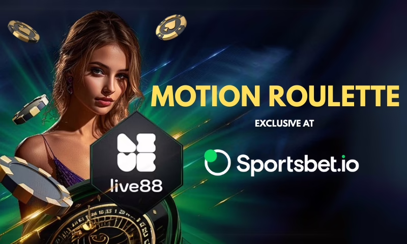 Spin Exclusive Motion Roulette at Sportsbet.io Casino | BitcoinChaser