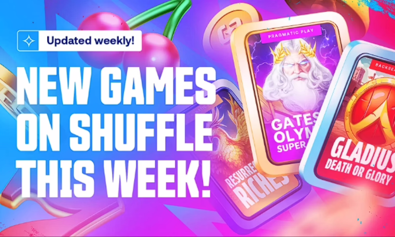 This Week's New Casino Games at Shuffle: April 28 to May 2, 2025 | BitcoinChaser