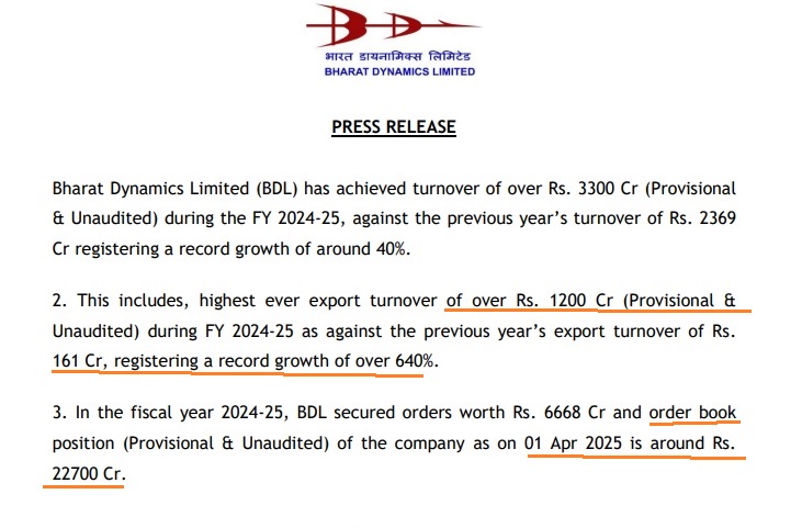 BDL: Export Velocity