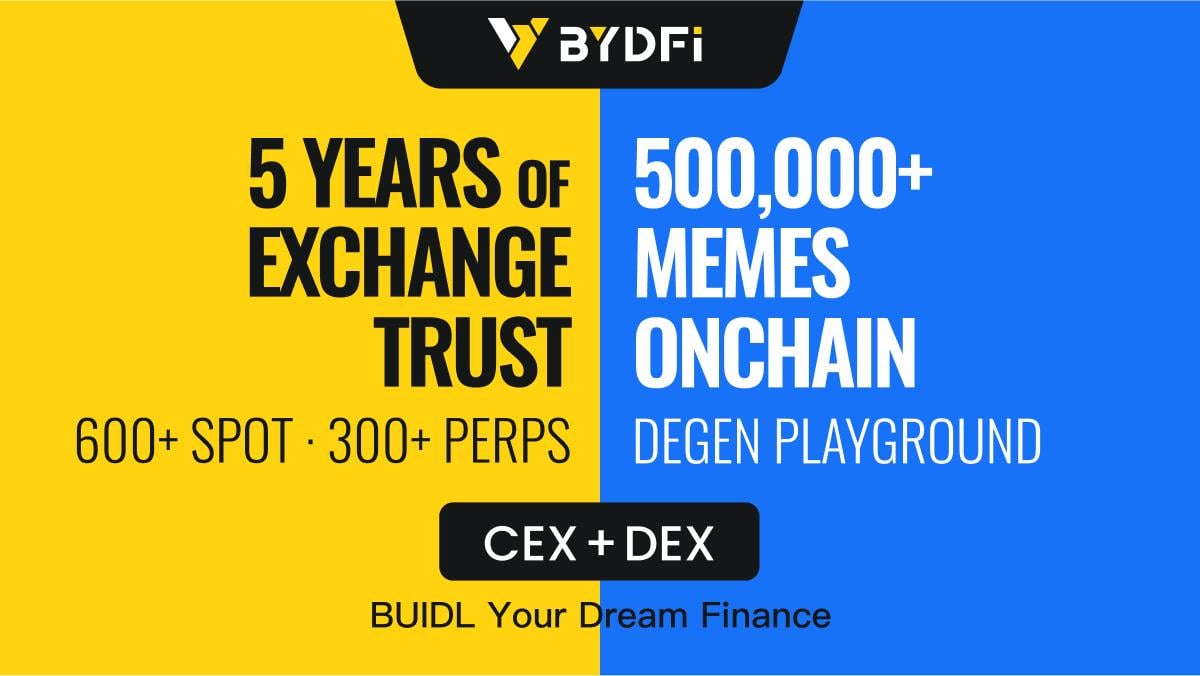 BYDFi Officially Launches On-Chain Trading Tool MoonX, Ushering in the Era of CEX + DEX Dual Engines - Blockonomi