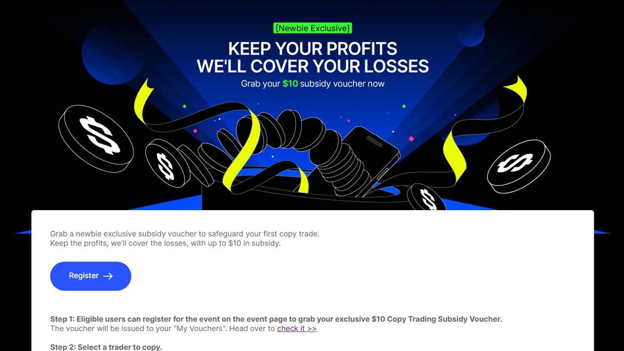 BingX Launches $10 Risk-Free Copy Trading Voucher for New Users in Exclusive Event