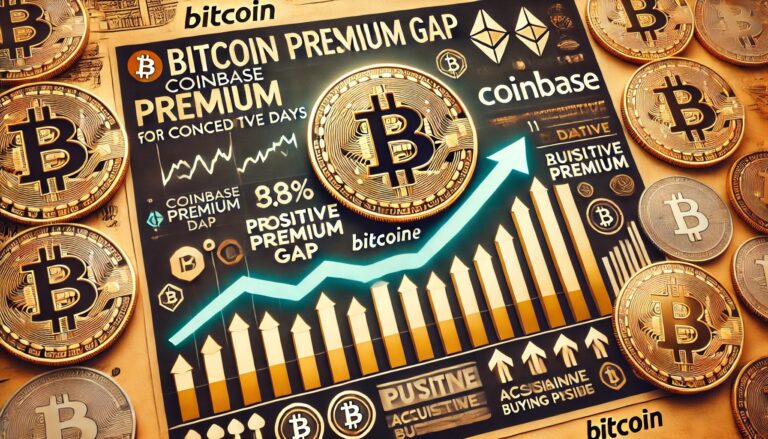 Bitcoin Coinbase Premium Gap Stays Positive for 11 Days – Can Bulls Sustain It