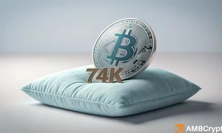 Bitcoin holds $74K: Examining if BTC can avoid a further drop to…
