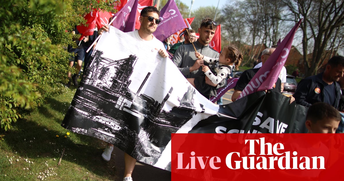Business secretary refuses to say whether there are enough supplies to keep British Steel furnaces running – as it happened