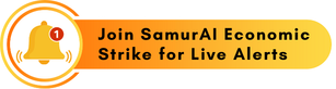 Join SamurAI Economic Strike for Live Alerts Banner