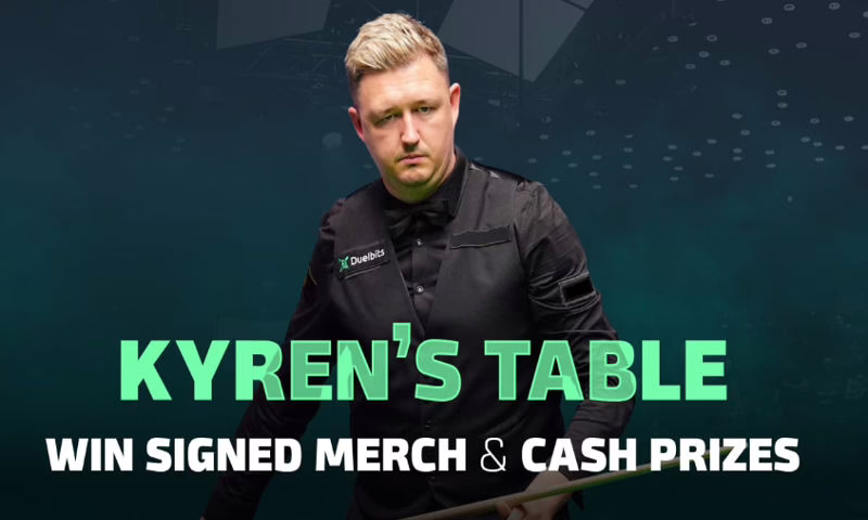 Duelbits Launches ‘Kyren’s Table’ Giveaway: Win Free Merch | BitcoinChaser