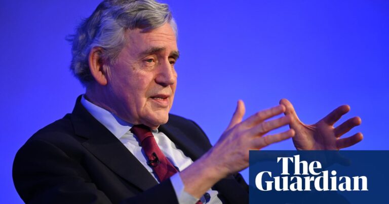 Gordon Brown accuses Trump of ‘weaponising’ global trade system