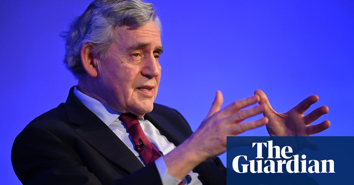 Gordon Brown accuses Trump of ‘weaponising’ global trade system