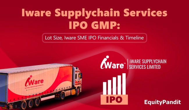 Iware Supplychain Services IPO GMP: Lot Size & Timeline