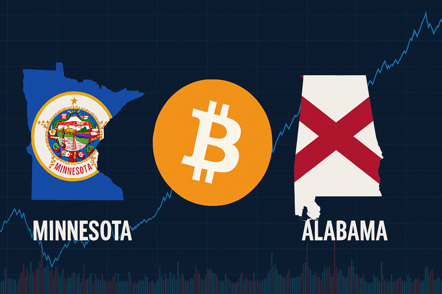 Minnesota and Alabama Legislators Propose Bills for State Bitcoin Investments
