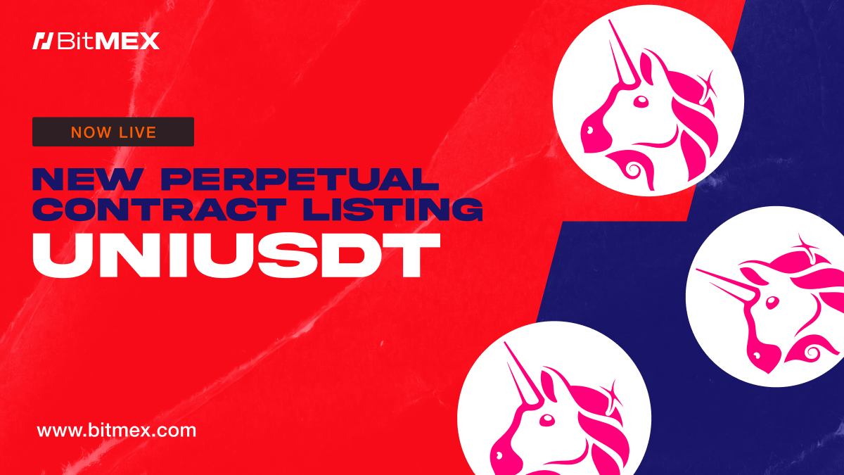 Now Live: UNIUSDT Perpetual Swap Listing With Up to 20x Leverage  | BitMEX Blog