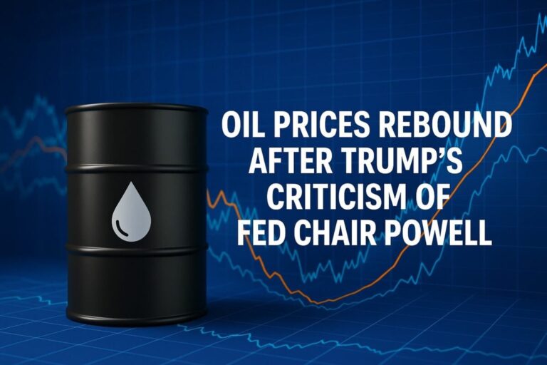 Oil Prices Rebound After Trump’s Criticism of Powell