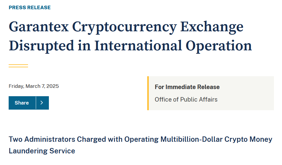 russia stablecoin creation to avoid garantex crypto freezes