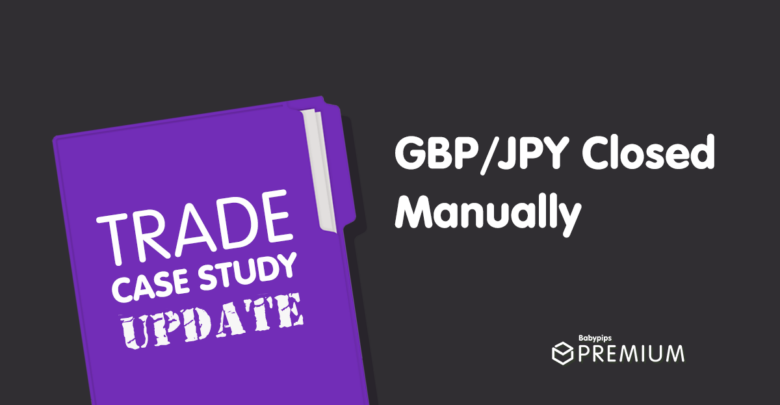 Trade Case Study: GBP/JPY Closed Manually