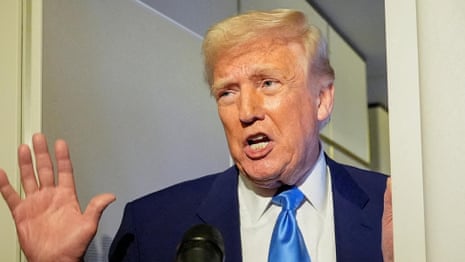 Donald Trump shrugs off tariff turmoil as ‘medicine’ – video