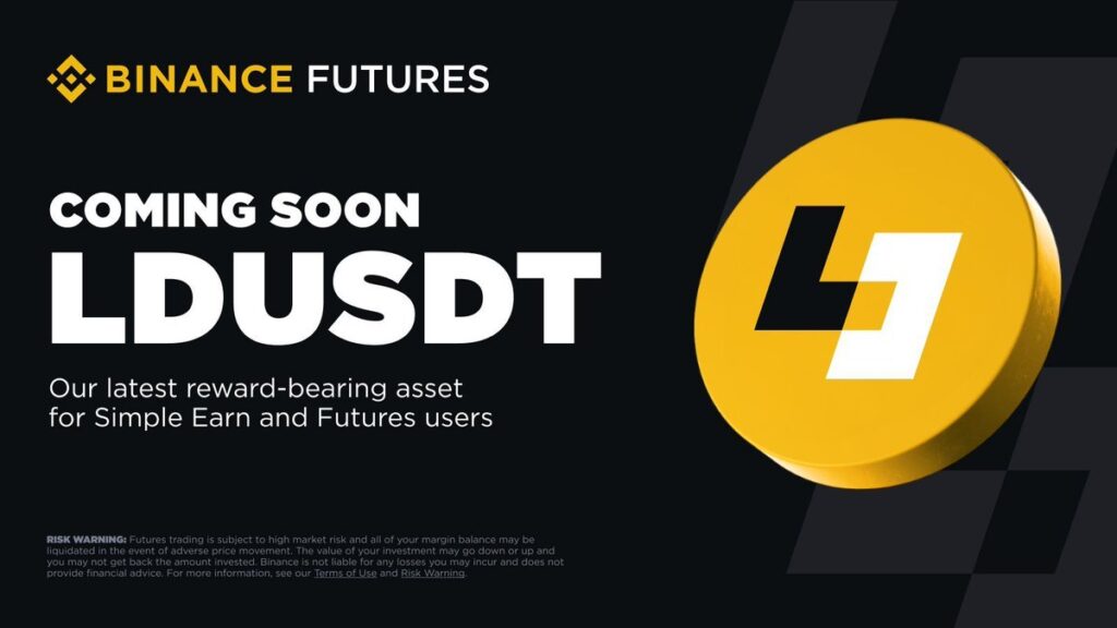 Binance LDUSDT token futures