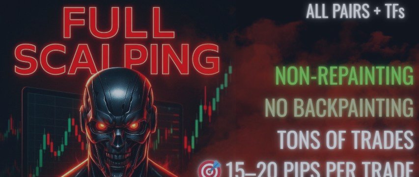 ⚡️ FullScalping Indicator - NO REPAINT NO LAG ⚡️
