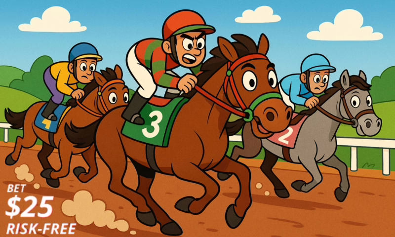 BetOnline Racebook Promo: $25 Risk-Free Bet for New Players | BitcoinChaser