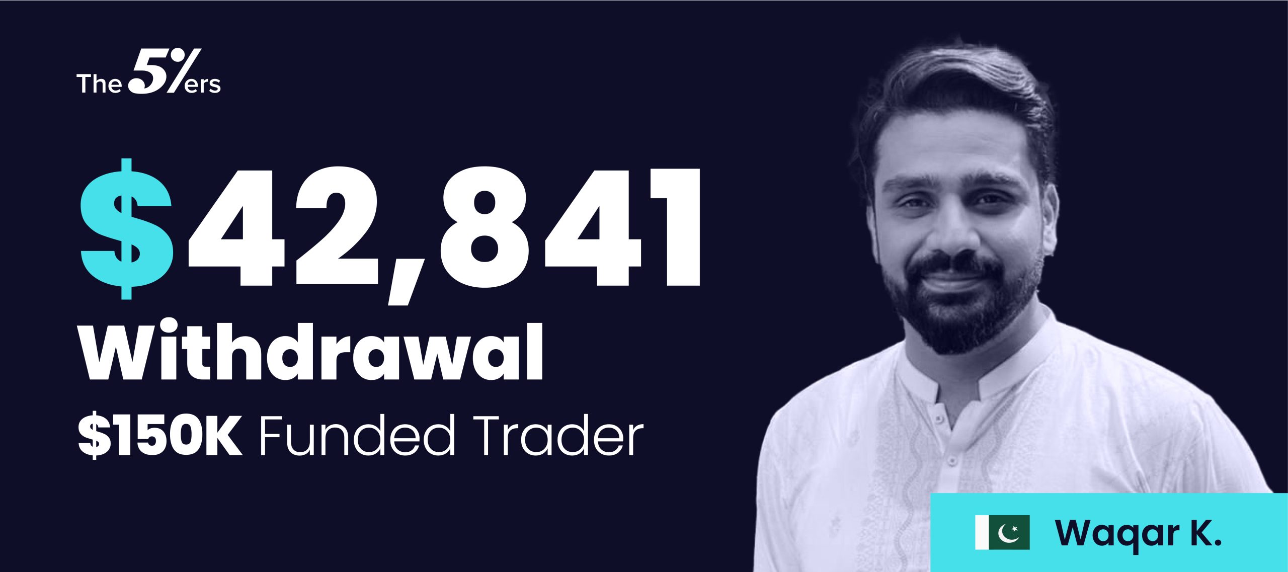 $150K Funded Trader Withdrew $42,841 While Scaling His Account Twice