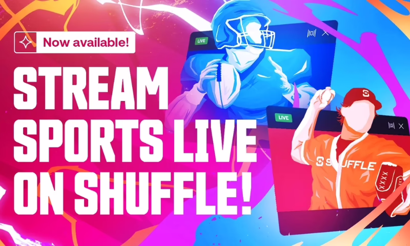 Catch Every Live Game with Shuffle’s New Sports Streaming | BitcoinChaser