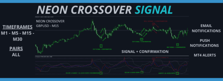 Neon Crossover Signal