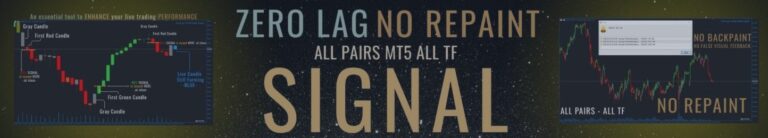 ZeroLag TrendCandle Signal - No Repaint - MT5 indicator