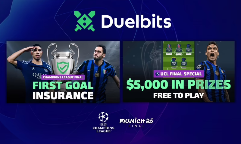 UCL Final Promos at Duelbits Are Here — Join Now! | BitcoinChaser