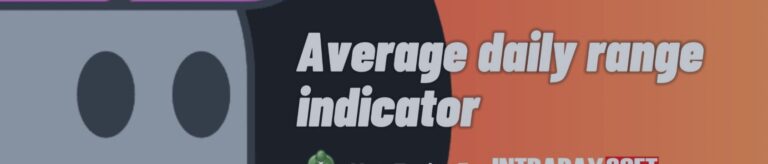 Average daily range indicator